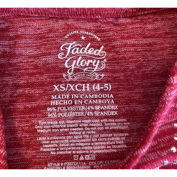 New Faded Glory Half Sleeve Fit & Flare Sweater Dresses Set Of 2 Size XS (4-5) - Picture 4 of 7